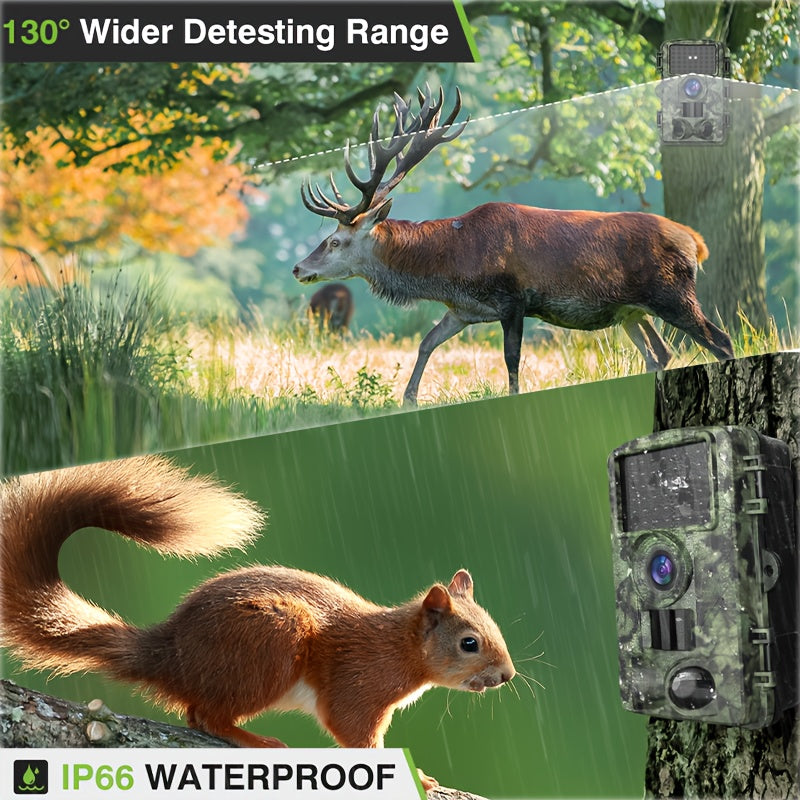 Trail Camera - 4K 48MP Game Camera for Wildlife Monitoring - The Great Earth Store