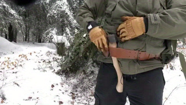 15 Inch Hand Forged Carbon Steel Camping Axe with Sheath - The Great Earth Store