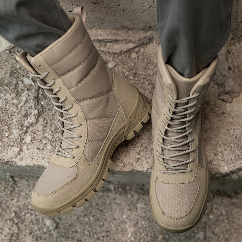 Unisex Tactical High-Top Hiking Boots - Durable Outdoor Shoes - The Great Earth Store