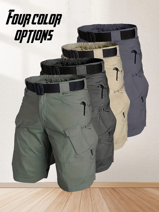 4pcs Men's Work Shorts - Lightweight Tactical Multi-pocket Design - The Great Earth Store