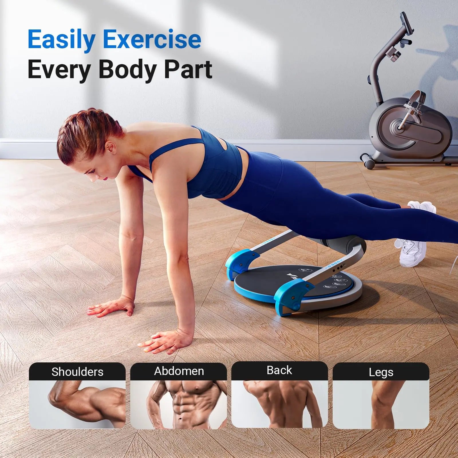 MERACH AB Workout Equipment Adjustable Resistance Sit Up Machine - The Great Earth Store