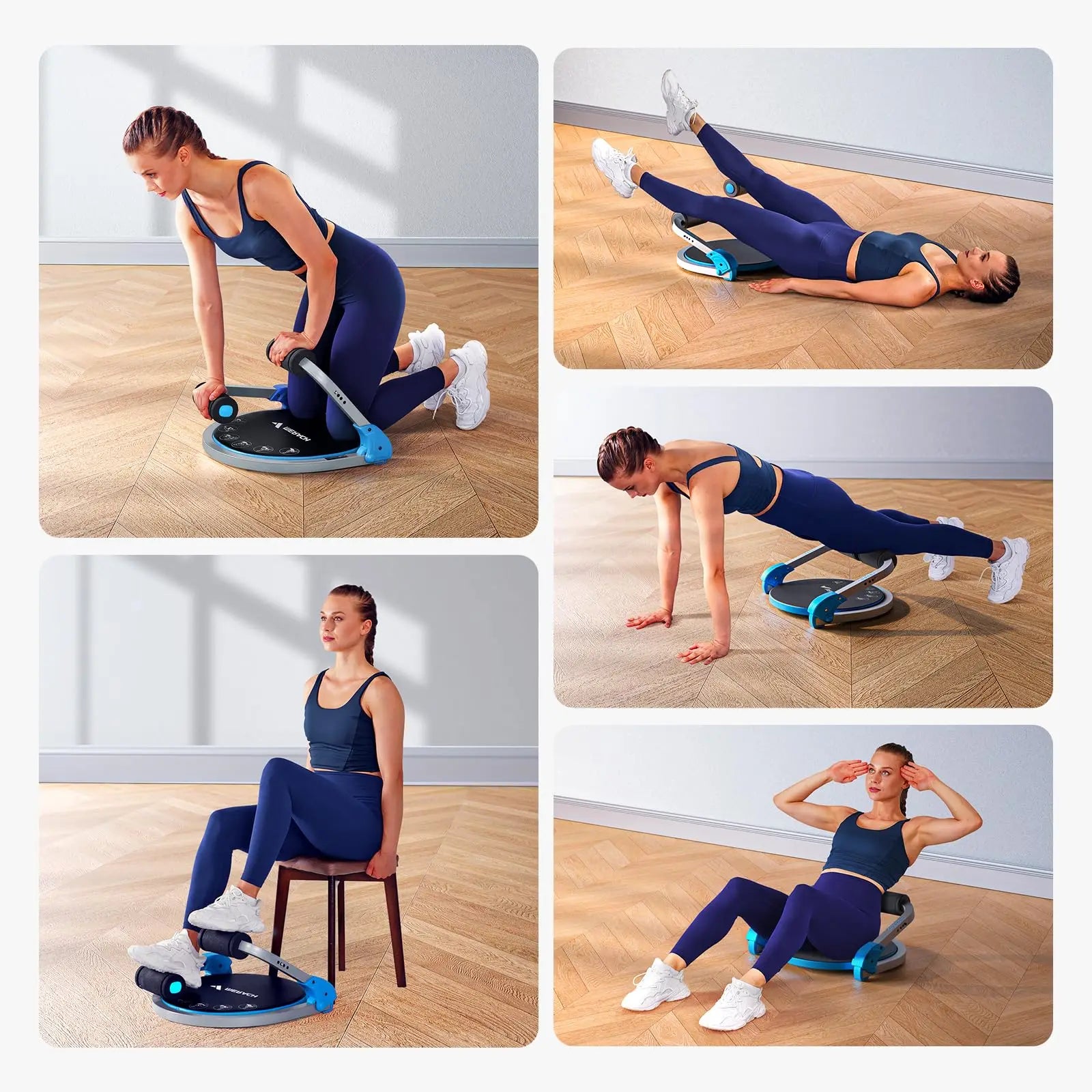 MERACH AB Workout Equipment Adjustable Resistance Sit Up Machine - The Great Earth Store
