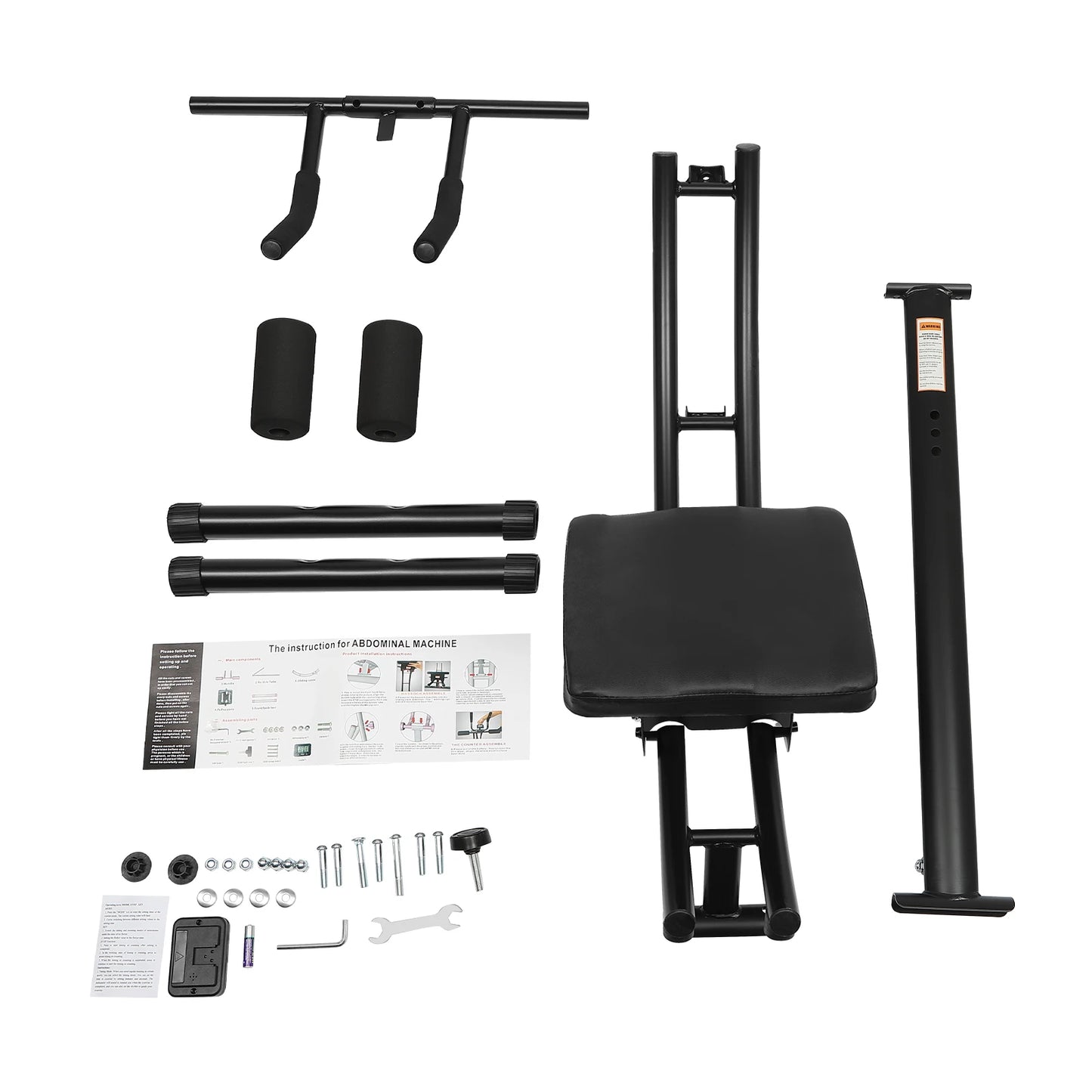Abdominal Crunch Core Ab Trainer Machine Coaster For Home Gym - The Great Earth Store