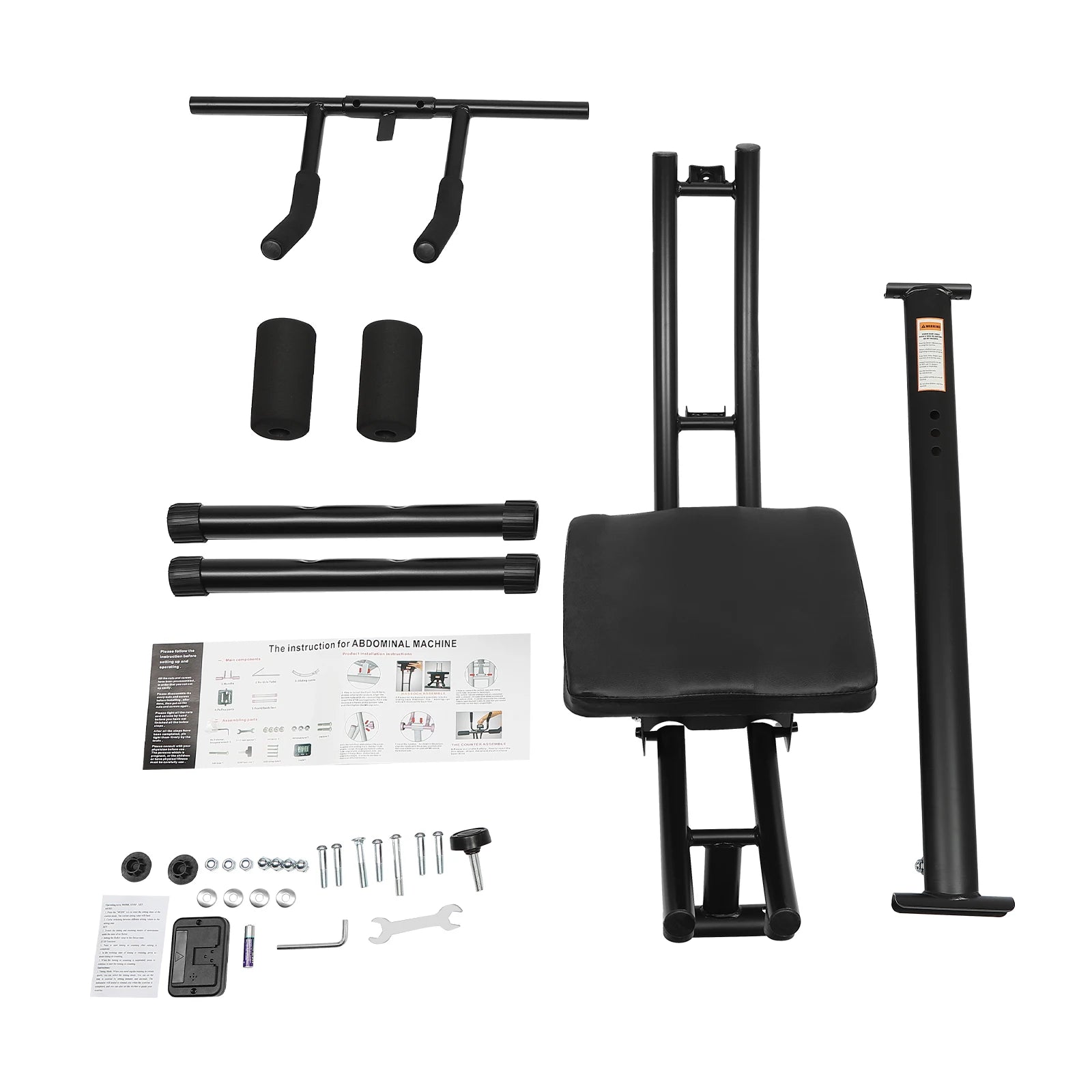 Abdominal Crunch Core Ab Trainer Machine Coaster For Home Gym - The Great Earth Store