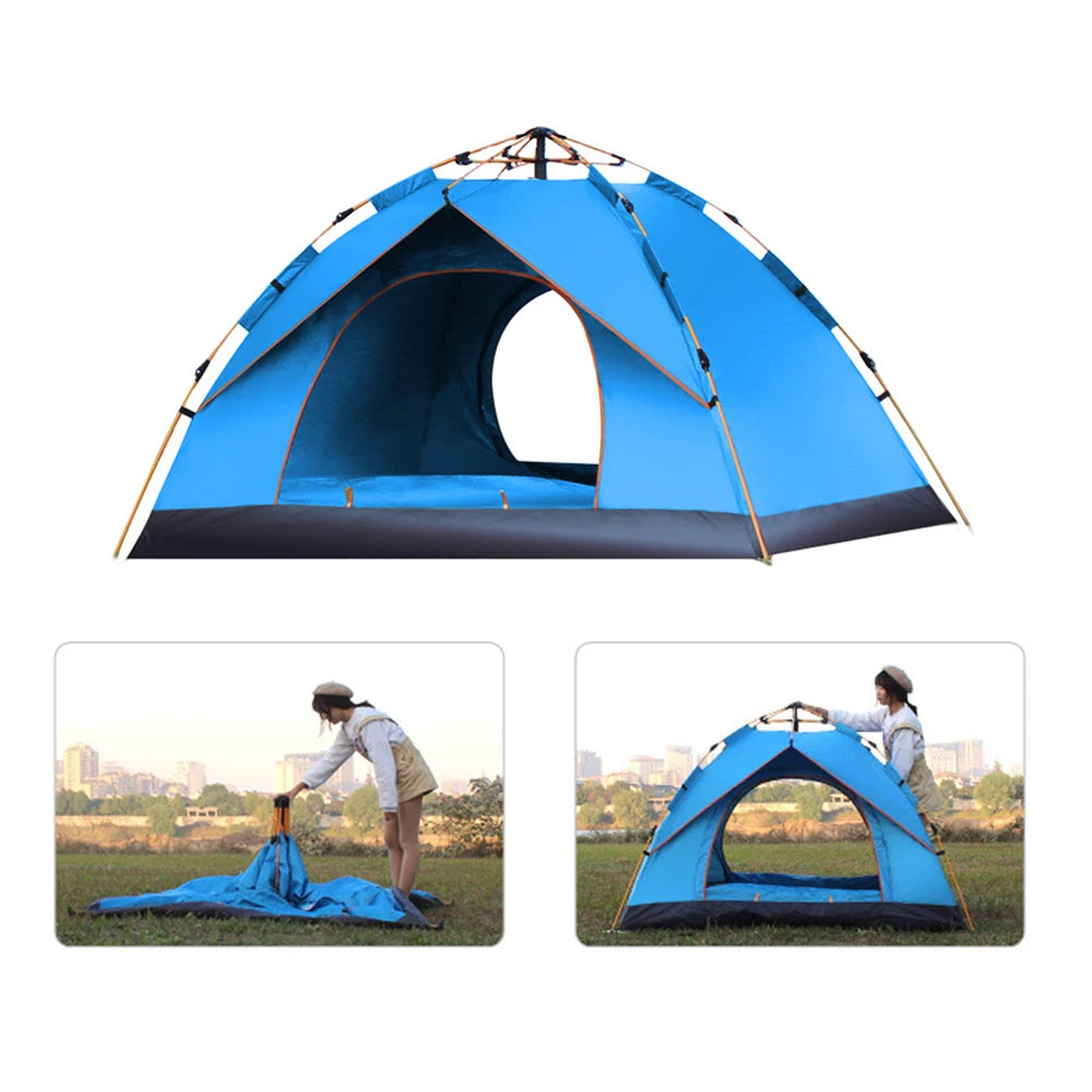 Outdoor Up Tent Water-resistant Portable Instant Camping Tent for 1-2 People