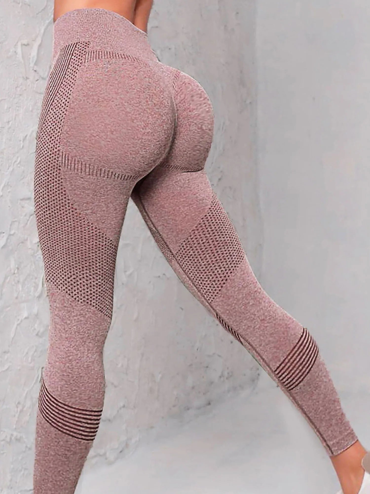High Waist Compression Leggings with Butt Lift Technology - The Great Earth Store
