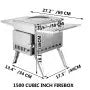 VEVOR Stainless Steel Wood Stove Camping Tent Stove Portable