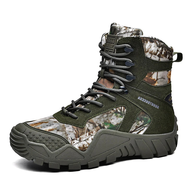 Men's Waterproof Hiking Boots, Lightweight Outdoor Work Boots - The Great Earth Store