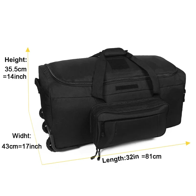124L Large Capacity Tactical Duffel Bag for Heavy-Duty Travel - The Great Earth Store