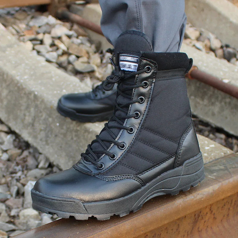 2025 New Tactical Boots Men Special Force Desert Combat - The Great Earth Store