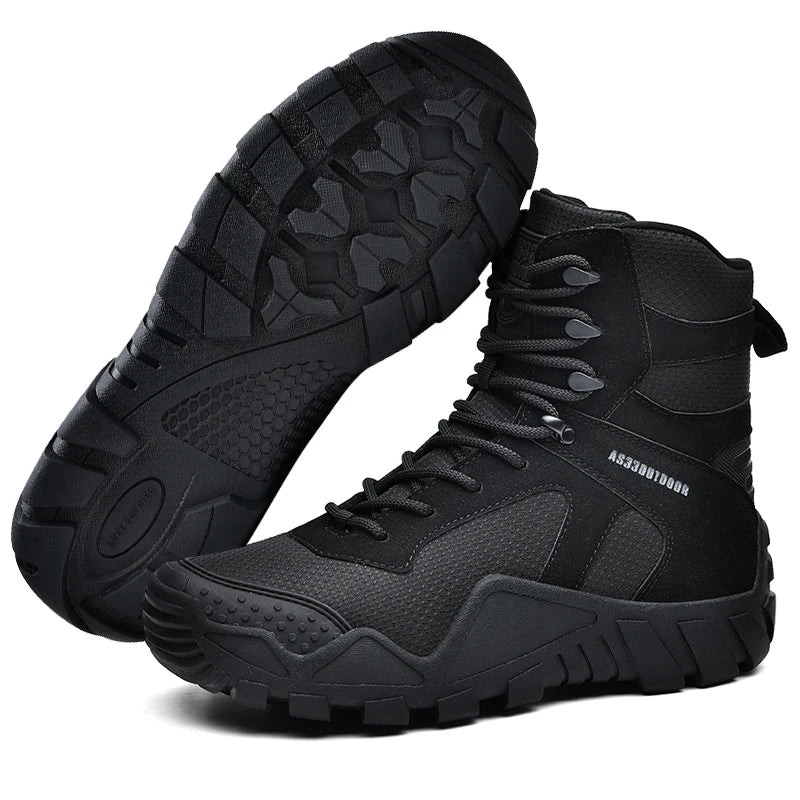 Men's Waterproof Hiking Boots, Lightweight Outdoor Work Boots - The Great Earth Store