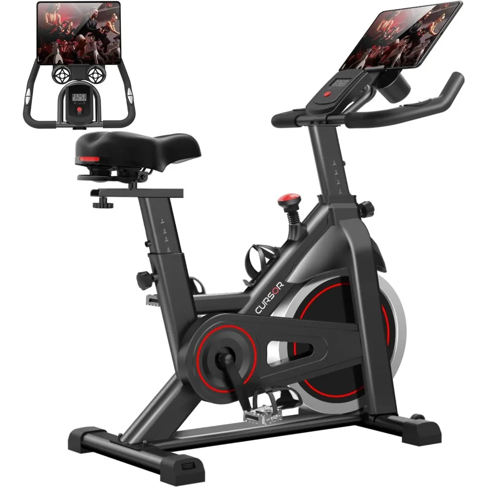 Exercise Bike for Home Workout, Low Noise Indoor Cycling Bike - The Great Earth Store
