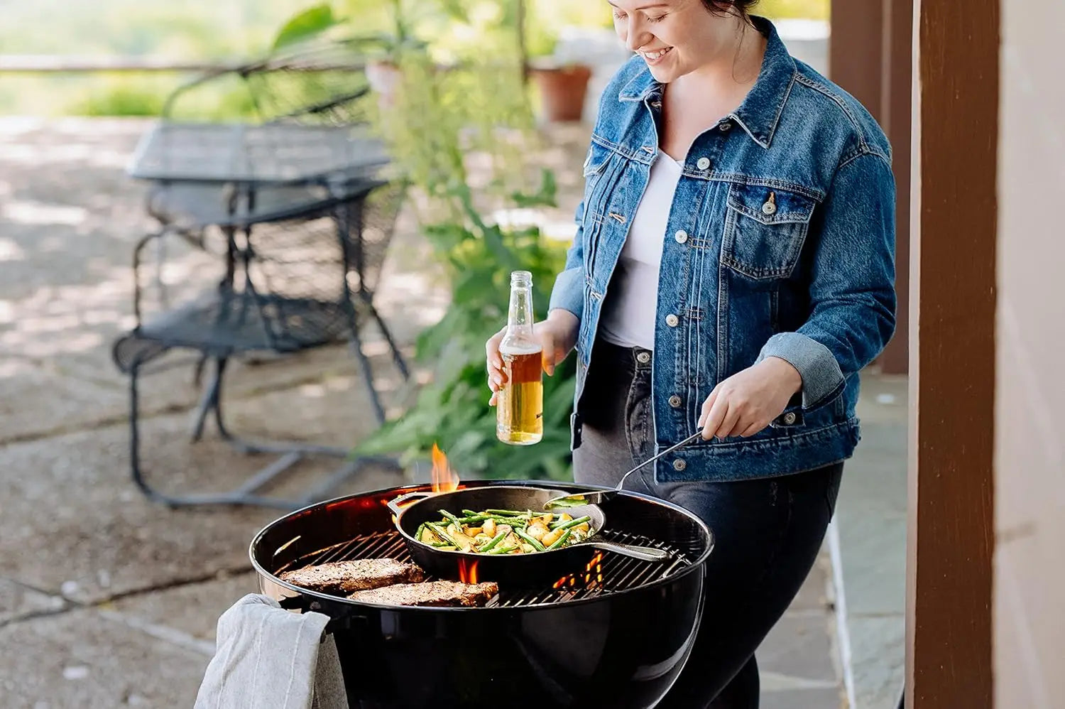 Lodge Pre-Seasoned Cast Iron Skillet Set - 8, 10.25, 12 Inch - The Great Earth Store