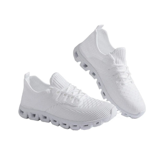 Unisex Breathable Mesh Running Shoes w/Comfort Cushion