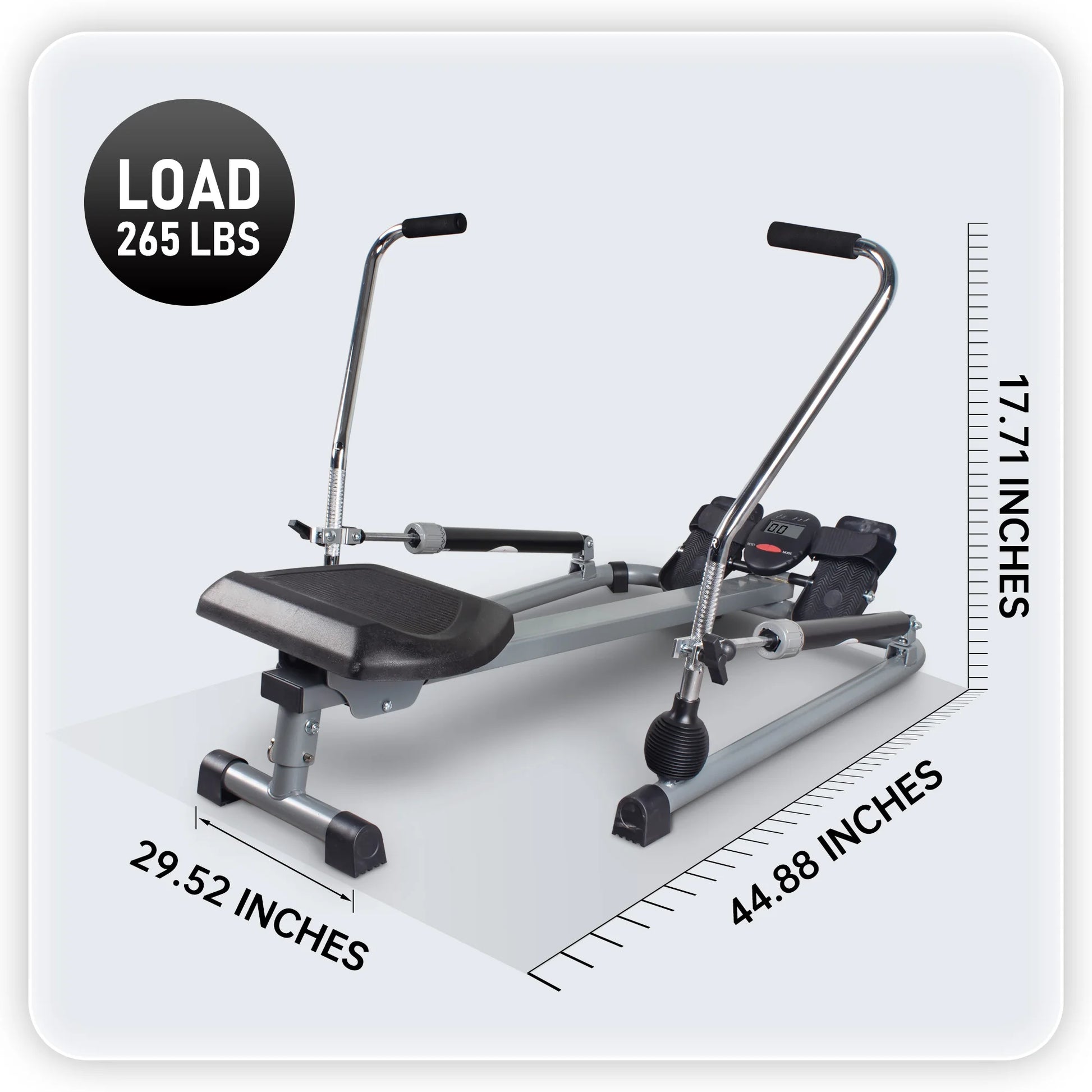 Leikefitness Rowing Machine Foldable for Home Use Cardio - The Great Earth Store