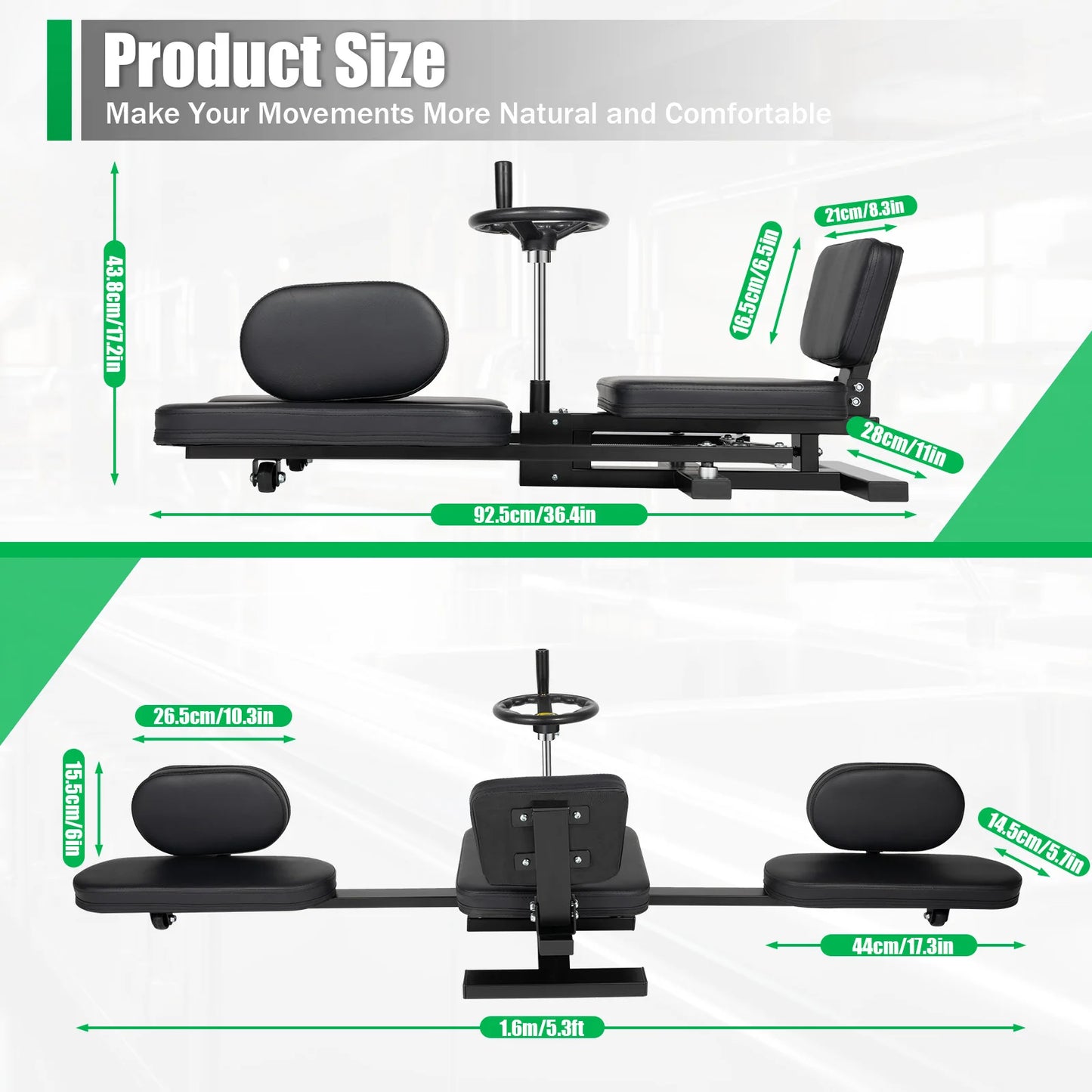 220lbs Pro Leg Stretcher Yoga Split Stretching Machine - The Great Earth Store