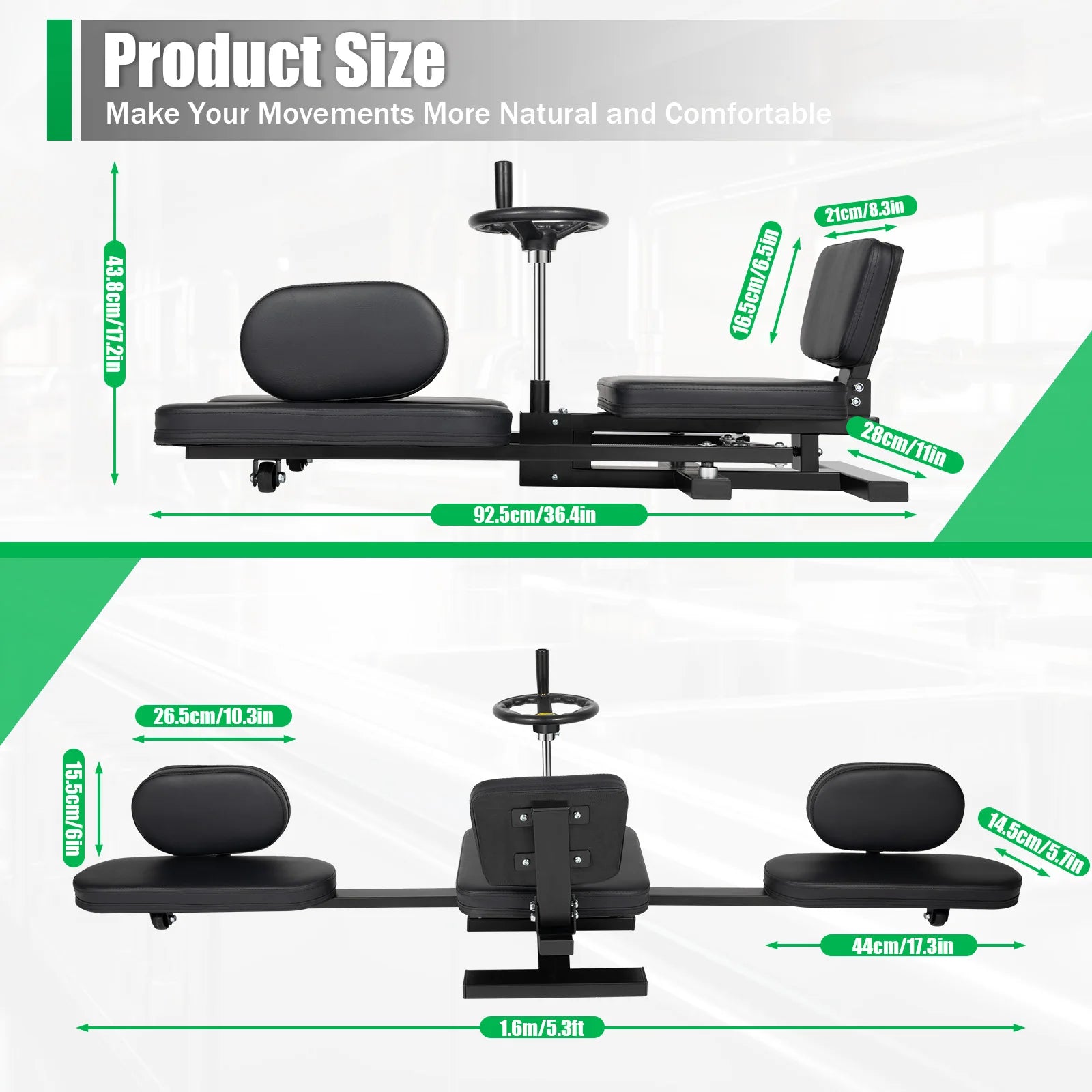 220lbs Pro Leg Stretcher Yoga Split Stretching Machine - The Great Earth Store