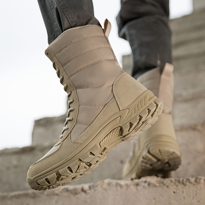 Unisex Tactical High-Top Hiking Boots - Durable Outdoor Shoes - The Great Earth Store