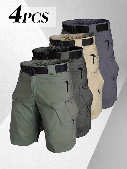 4 Pairs of Casual Shorts Quick to Dry and Breathable Sovtemp - The Great Earth Store