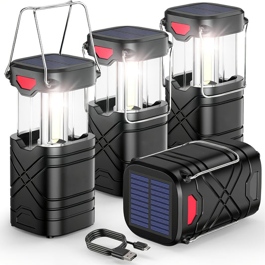4/8 Pack Camping Lantern, Rechargeable LED Lanterns - The Great Earth Store