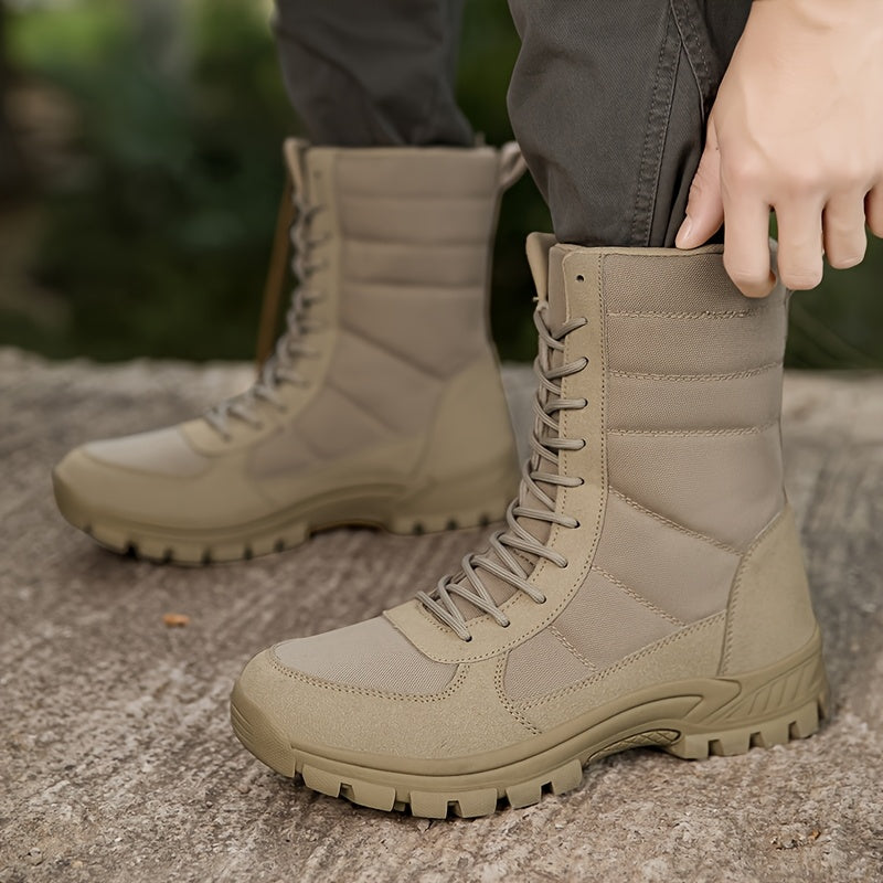 Unisex Tactical High-Top Hiking Boots - Durable Outdoor Shoes - The Great Earth Store