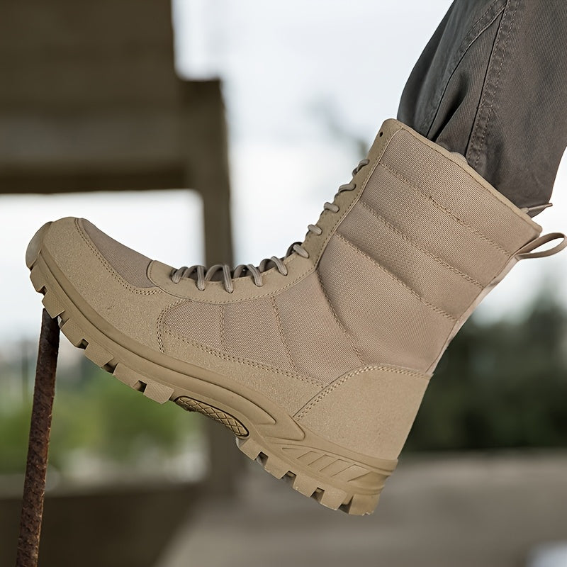 Unisex Tactical High-Top Hiking Boots - Durable Outdoor Shoes - The Great Earth Store