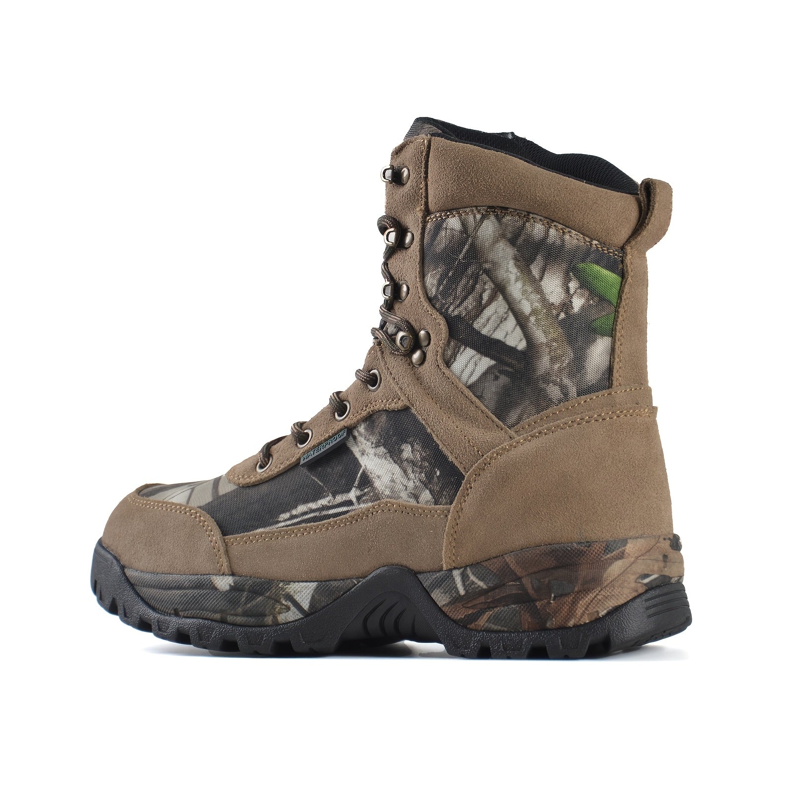 Men's Hunting Boots Waterproof Camo 8 Inches Insulated Shoes - The Great Earth Store